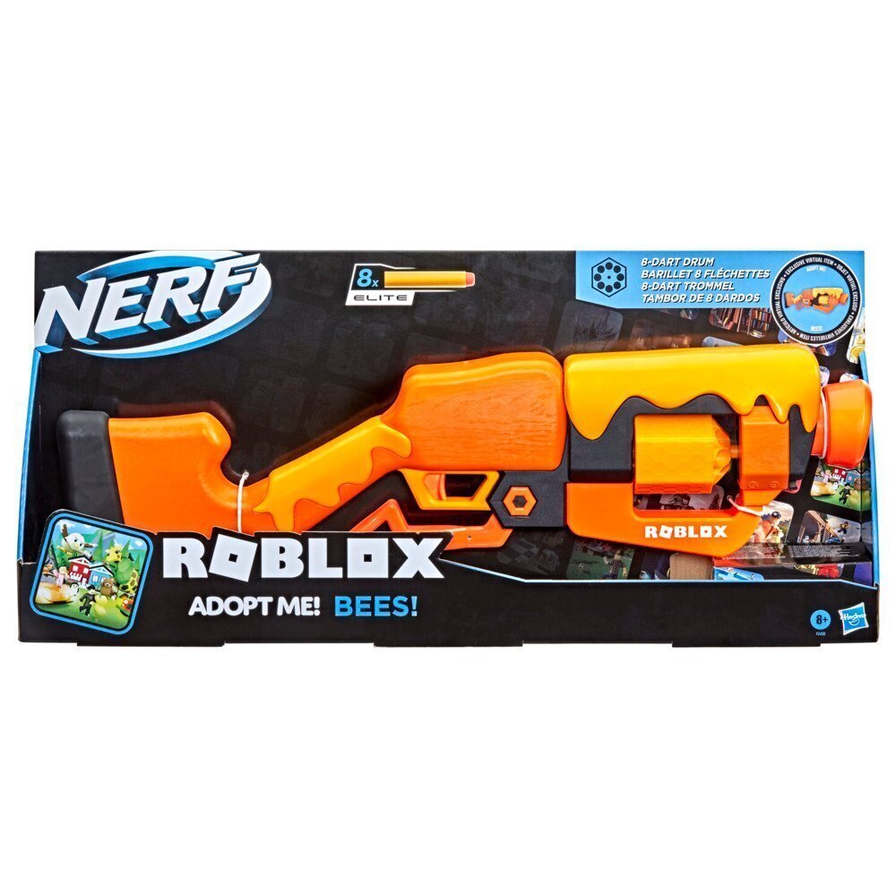 Игрушечный пистолет Hasbro Nerf Rolbox Adopt Me Bees, F2486EU4 цена |  kaup24.ee