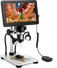 Professionaalne digitaalne meistermikroskoop elektroonika remondiks, 1200x hind ja info | Mikroskoobid ja teleskoobid | kaup24.ee