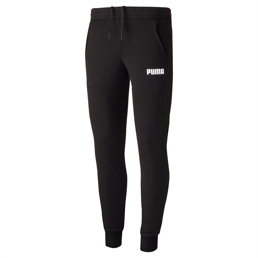 Meeste vabaajapüksid ESS Puma Pants 84723401, must hind ja info | Meeste püksid | kaup24.ee