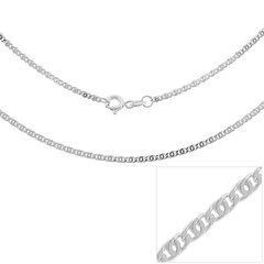 Цепочка из серебра 925 пробы с классическим дизайном, код ah8tig19l цена и информация | Украшения на шею | kaup24.ee