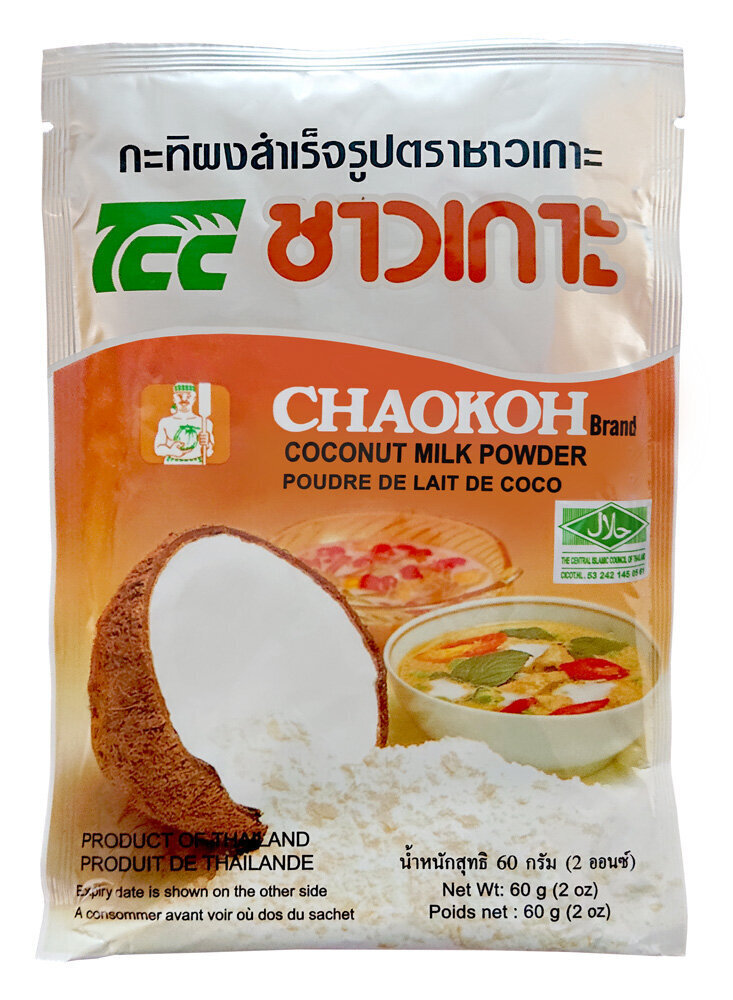 Kookospulber, Coconut powder, Chaokoh, 60g цена и информация | Piimatooted | kaup24.ee