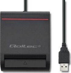 Qoltec 50642 kaardilugeja hind ja info | USB jagajad, adapterid | kaup24.ee