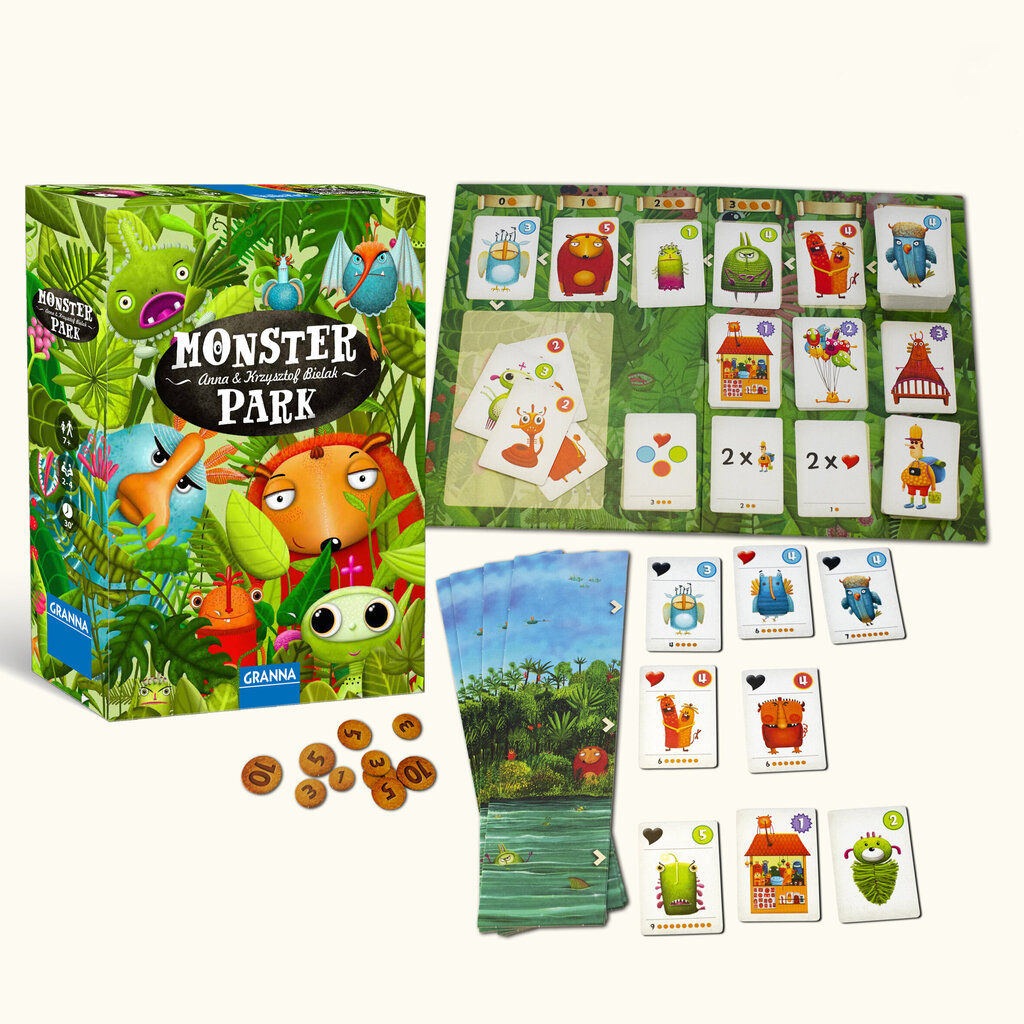 Настольная игра Monster Park EE, LV, LT, RU цена | kaup24.ee