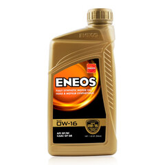 Масло моторное ENEOS X 0W-16 ULTRA, 4 л цена и информация | Моторные масла | kaup24.ee