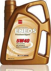 Масло моторное ENEOS Premium Hyper FA 5W40 ACEA A3 / B4, 4 л цена и информация | Моторные масла | kaup24.ee
