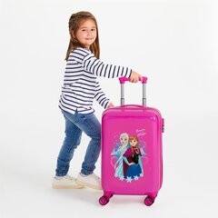 Чемодан Frozen Cabin bag, розовый 55 см цена и информация | Чемоданы, дорожные сумки | kaup24.ee