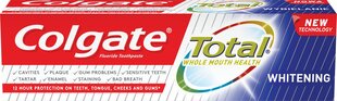 Зубная паста Colgate Total Whitening, 75 мл цена и информация | Для ухода за зубами | kaup24.ee