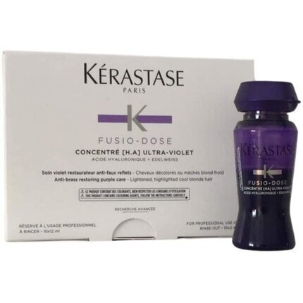 Kontsentraat juustele Kerastase Blond Absolu Ultra Violet 10x12 ml цена и информация | Maskid, õlid, seerumid | kaup24.ee