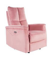 Кресло реклайнер Signal Meble Neptun, розовое цена и информация | Кресла в гостиную | kaup24.ee