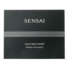 Näovärskenduspaber Kanebo Sensai Face Fresh Paper, 100 tk цена и информация | Кисти для макияжа, спонжи | kaup24.ee