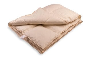 Naturaalne udusule tekk Rava Lux 200 x 220 cm, RL59 koos 2.1 kg 80% suled täidisega, beež цена и информация | Одеяла | kaup24.ee