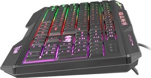 Fury HELLFIRE 2 Gaming keyboard, RGB LED цена и информация | Клавиатура с игровой мышью 3GO COMBODRILEW2 USB ES | kaup24.ee