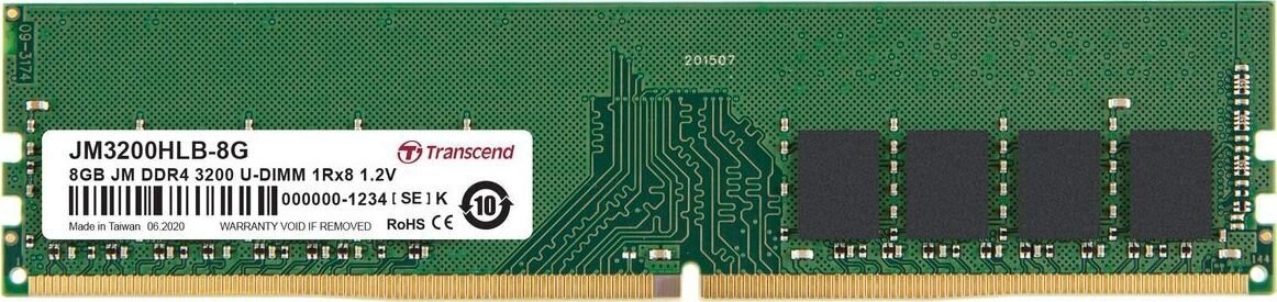 Transcend JM3200HLB-8G hind ja info | Operatiivmälu (RAM) | kaup24.ee