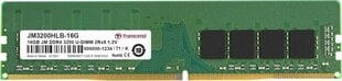 Transcend JM3200HLB-16G цена и информация | Оперативная память (RAM) | kaup24.ee