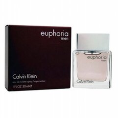 Tualettvesi Calvin Klein Euphoria EDT meestele, 30 ml hind ja info | Meeste parfüümid | kaup24.ee