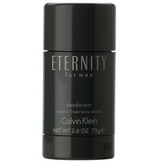 <p>Карандашный дезодорант Calvin Klein Eternity For Men для мужчин, 75 мл</p>
 цена и информация | Парфюмированная косметика для мужчин | kaup24.ee