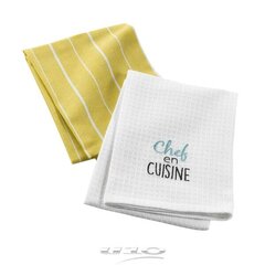Набор кухонных полотенец Douceur d'intérieur, 2 шт. цена и информация | Кухонные полотенца, рукавицы, фартуки | kaup24.ee