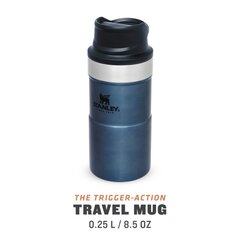 Termoskruus The Trigger-Action Travel Mug Classic, 0,25 l, sinine hind ja info | Termosed, termostassid | kaup24.ee