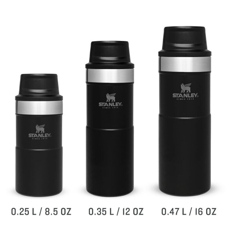 Termoskruus The Trigger-Action Travel Mug Classic, 0,25 l, must цена и информация | Termosed, termostassid | kaup24.ee