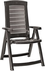 Садовый стул Aruba, серый цена и информация | Садовые стулья, кресла, пуфы | kaup24.ee