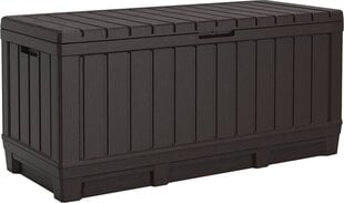 Ящик для хранения Kentwood Storage Box, 350 л, коричневый цена и информация | Уличные контейнеры, контейнеры для компоста | kaup24.ee