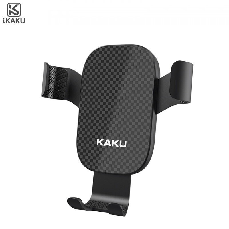 Telefonihoidja autosse iKaku KSC-256 Universal 360 degree Car Air Vent phone Holder with gravity linkage, Black hind ja info | Mobiiltelefonide hoidjad | kaup24.ee