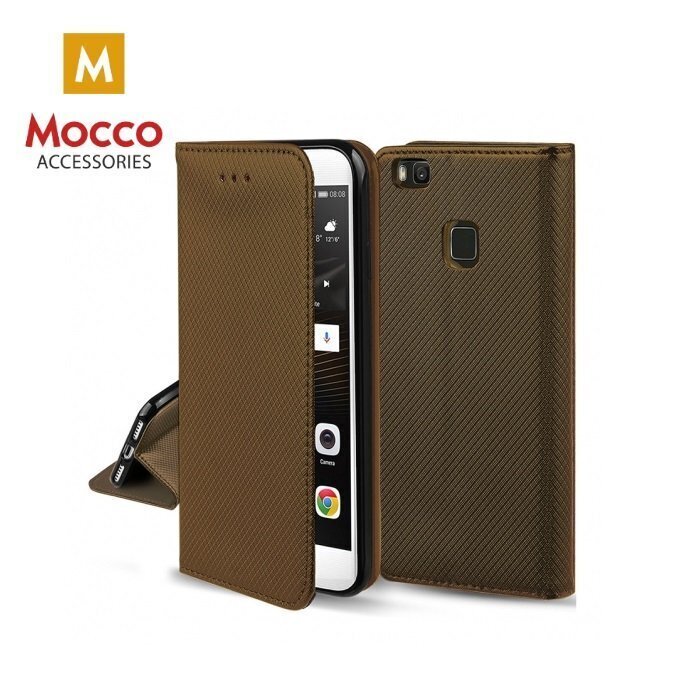 Mocco Smart Magnet Book Case For Huawei Y7 Dark Gold hind ja info | Telefoni kaaned, ümbrised | kaup24.ee