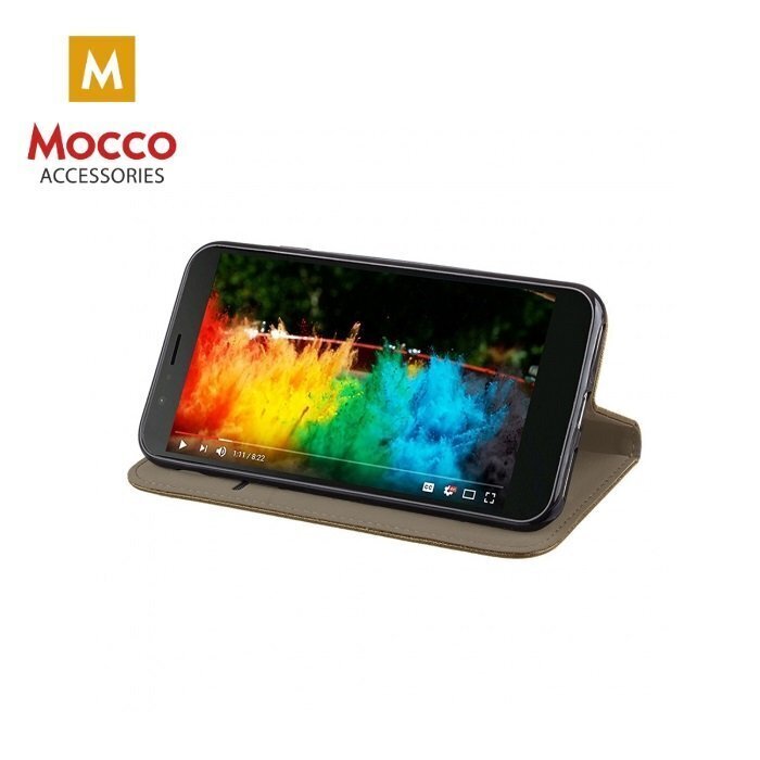 Mocco Smart Magnet Book Case For Huawei Y7 Dark Gold hind ja info | Telefoni kaaned, ümbrised | kaup24.ee