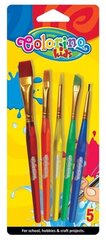 Jumbo acrylic paint brushes 5 pcs hind ja info | Kunstitarbed, voolimise tarvikud | kaup24.ee