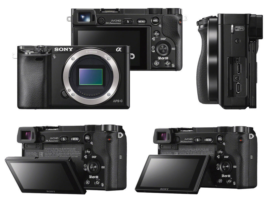 Hübriidkaamera Sony A6000 Body, Must цена и информация | Fotoaparaadid | kaup24.ee