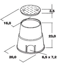 Klapikarp MINI hind ja info | Kastekannud, voolikud, niisutus | kaup24.ee