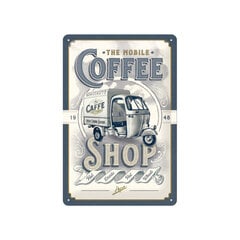 Металлическая пластина 20 x 30 см, Ape The Mobile Coffee Shop цена и информация | Детали интерьера | kaup24.ee