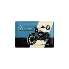 Metallplaat 20 x 30 cm, BMW Classic Motorcycles hind ja info | Sisustuselemendid | kaup24.ee