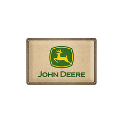 Metallplaat 20 x 30 cm, John Deere logo hind ja info | Sisustuselemendid | kaup24.ee