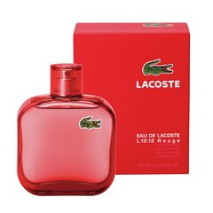 Tualettvesi Lacoste Eau de Lacoste L.12.12 Rouge EDT meestele 100 ml hind ja info | Meeste parfüümid | kaup24.ee