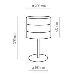 Laualamp TK Lighting Tago White 5056 hind ja info | Laualambid | kaup24.ee