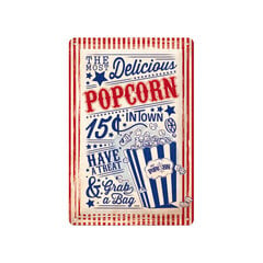 Металлическая тарелка Popcorn, 20 x 30 см цена и информация | Детали интерьера | kaup24.ee