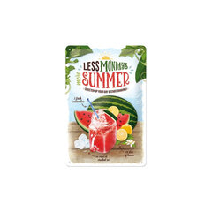 Металлическая тарелка Watermelon Summer Shake, 20 х 30 см цена и информация | Детали интерьера | kaup24.ee