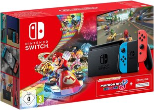 Игровой компьютер Nintendo Switch + Mario Kart 8 Deluxe цена и информация | Игровые приставки | kaup24.ee