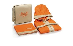 Комплект халата и полотенца в сумке Fitness, оранжевый L / XL цена и информация | Полотенца | kaup24.ee