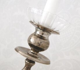 Кольцо для свечи Affari прозрачное, 8 см цена и информация | Свечи, подсвечники | kaup24.ee