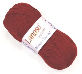 Kudumislõng Lanoso Merino Special 100 g, värvus 957 hind ja info | Kudumistarvikud | kaup24.ee