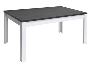 Раскладной стол BRW Hesen 160, светло-серый/серый цена и информация | Кухонные и обеденные столы | kaup24.ee