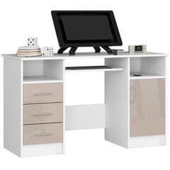 Письменный стол NORE Ana, белый цена и информация | Компьютерные, письменные столы | kaup24.ee
