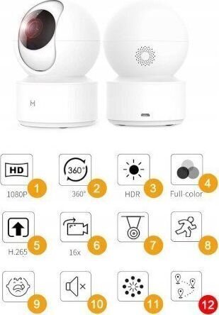 Xiaomi Imilab Home Basic hind ja info | Arvuti (WEB) kaamerad | kaup24.ee