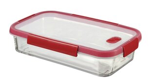 Контейнер для хранения пищевых продуктов Smart Cook стеклянный прямоугольный, 2 л цена и информация | Посуда для хранения еды | kaup24.ee