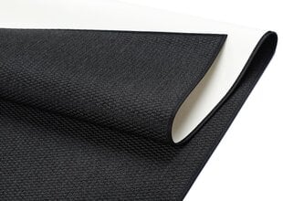 Narma flatWeave™ -silesidusvaip Bono, must, 80 x 300 cm hind ja info | Vaibad | kaup24.ee
