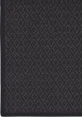 Narma flatWeave™ silesidusvaip Bello, must, 80 x 300 cm hind ja info | Vaibad | kaup24.ee