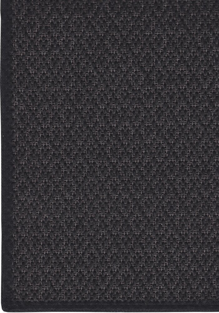 Narma flatWeave™ silesidusvaip Bello, must, 80 x 400 cm hind ja info | Vaibad | kaup24.ee