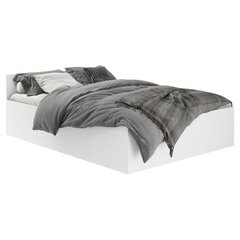 Кровать с матрасом NORE CLP, 160x200 см, белая цена и информация | Кровати | kaup24.ee